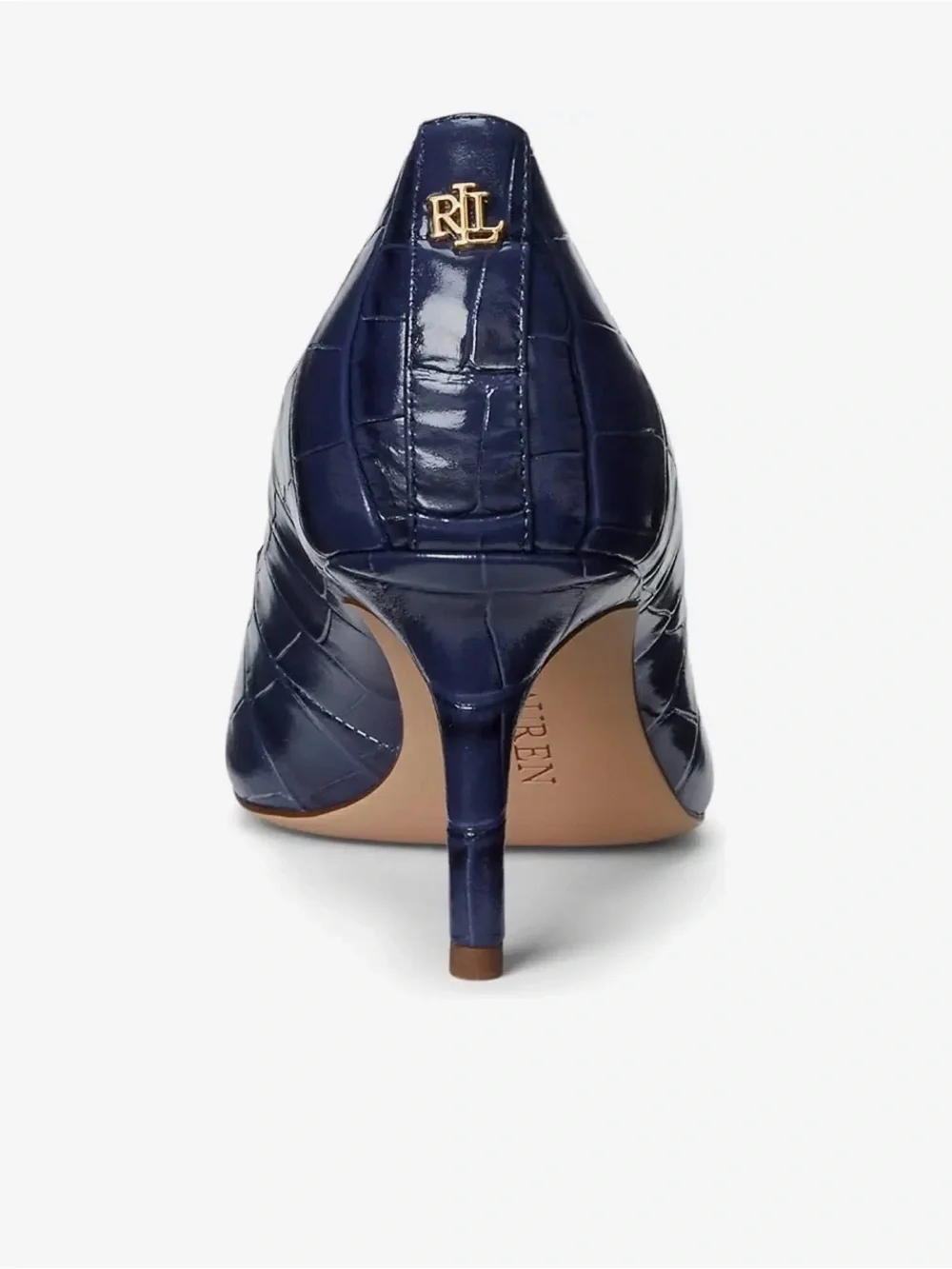 Ralph Lauren sleek croc